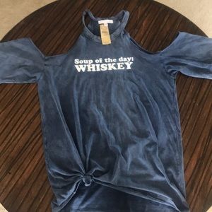 American Eagle Don’t Ask Why Off-The-Shoulder Top